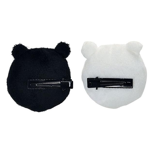 ダンガンロンパ 江ノ島盾子 モノクマ ヘアクリップ セット //AKA エンタメ/ホビーのコスプレ(小道具)の商品写真