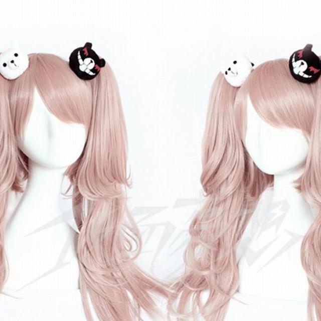 ダンガンロンパ 江ノ島盾子 モノクマ ヘアクリップ セット //AKA エンタメ/ホビーのコスプレ(小道具)の商品写真