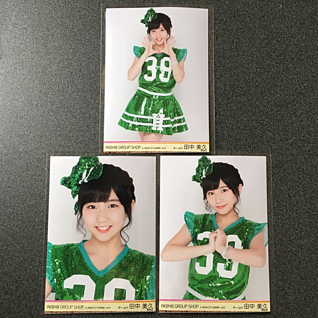 HKT48(エイチケーティーフォーティーエイト)のHKT48 田中美久 AKB48 AQUA CITY ODAIBA お台場 エンタメ/ホビーのタレントグッズ(アイドルグッズ)の商品写真