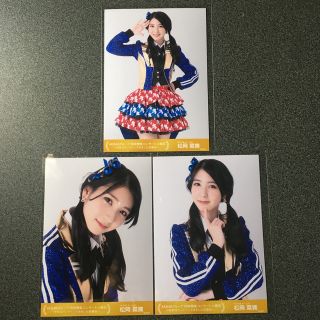 エイチケーティーフォーティーエイト(HKT48)のHKT48 松岡菜摘 AKB48 グループ 同時開催 コンサート 祝賀会 生写真(アイドルグッズ)