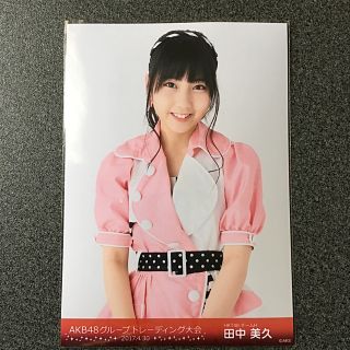 エイチケーティーフォーティーエイト(HKT48)のHKT48 田中美久 AKB48 トレーディング大会 2017.4.30 生写真(アイドルグッズ)