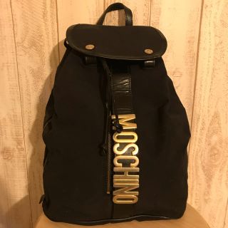 モスキーノ(MOSCHINO)の正規 MOSCHINO 芸能人愛用 一点のみ(リュック/バックパック)