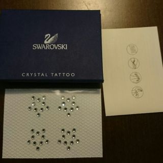 スワロフスキー(SWAROVSKI)の新品♪スワロフスキーSWAROVSKI♥ クリスタルタトゥー(チャーム)