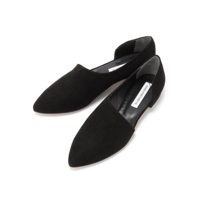 GREED - ※最終値下げ※OPEN SUEDE SHOES FLAT