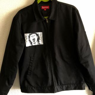 シュプリーム(Supreme)のsupreme akira workjacket ワークジャケット M ブラック(ブルゾン)