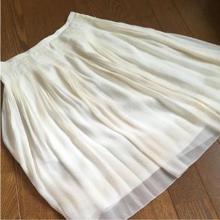 ノーリーズ(NOLLEY'S)の美品 ノーリーズ シフォンスカート(ひざ丈スカート)