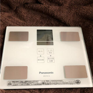 パナソニック(Panasonic)のパナソニック体組成バランス計 ホワイト(体重計/体脂肪計)