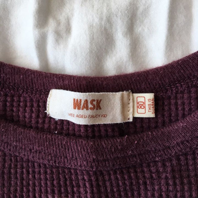 WASK(ワスク)の秋物 美品‼︎ WASK ロングTシャツ 80 キッズ/ベビー/マタニティのベビー服(~85cm)(その他)の商品写真