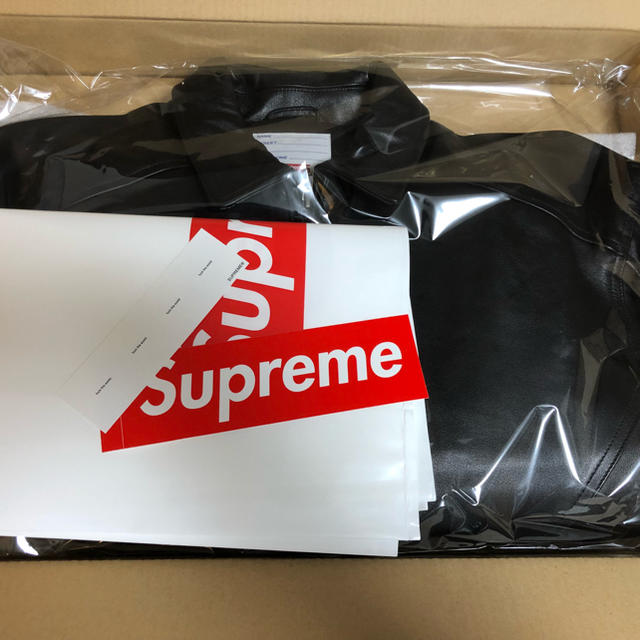 大きい割引 Supreme - シュプリーム32 レザージャケット