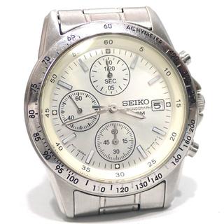 セイコー(SEIKO)のA463 中古 セイコー SEIKO 時計 7T92-0DW0 メンズ 白 (腕時計(アナログ))