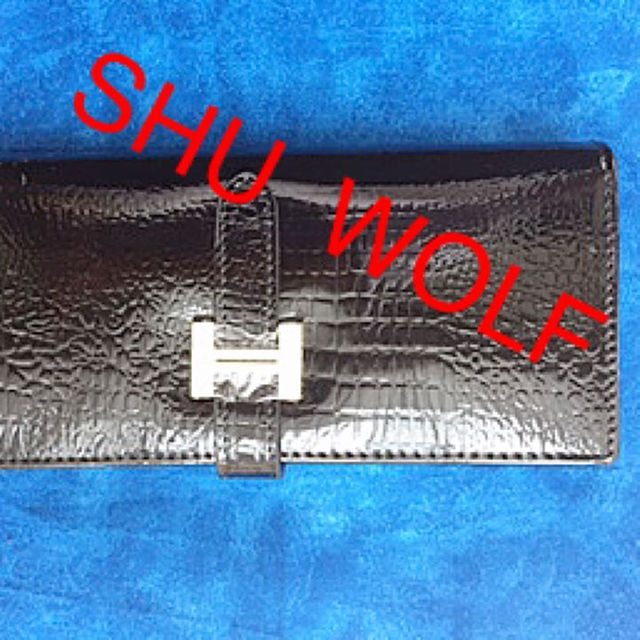 高級本革 クロコダイル型押し　長財布 メンズのファッション小物(長財布)の商品写真
