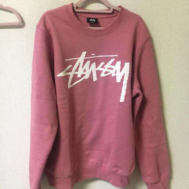 Stussy Stussy ステューシー ストリート ピンク トレーナー スウェットの通販 By S Shop ステューシーならラクマ