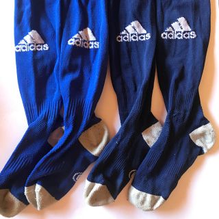 アディダス(adidas)のアディダス サッカーストッキング 中古 2セット 16-18cm(その他)