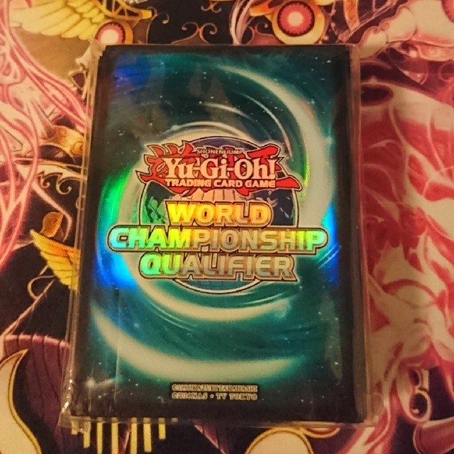 遊戯王 WCQ  スリーブ 黒 未開封