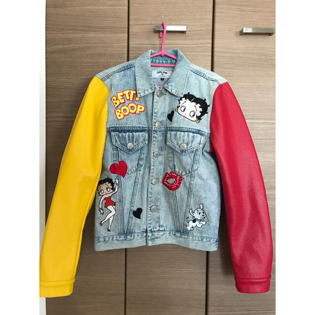 大幅値下げ【レア物】BETTY BOOP  denim jackt