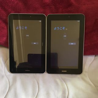 アンドロイド(ANDROID)のHUAWEI mediapad 7 youth 2台(タブレット)