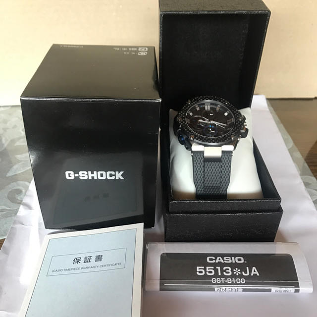 送料関税無料】 CASIO G-SHOCK G-STEEL GST-B100XA-1AJF メンズ | bca