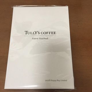 タリーズコーヒー(TULLY'S COFFEE)のタリーズ ハッピーバックのノート ブラックウォッチ(ノート/メモ帳/ふせん)