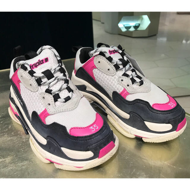 日本初の Balenciaga - バレンシアガ トリプルs トリプルエス ピンク