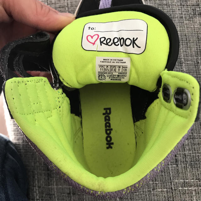 Reebok(リーボック)のReebok17cmハイカットスニーカー キッズ/ベビー/マタニティのキッズ靴/シューズ(15cm~)(スニーカー)の商品写真