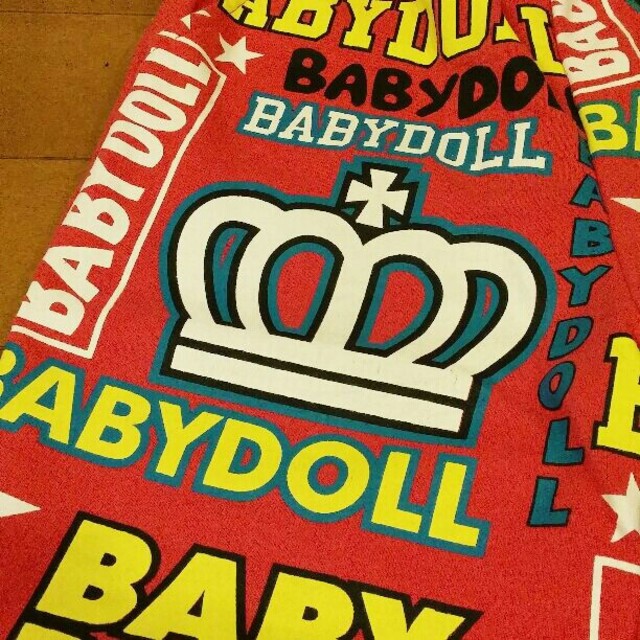 BABYDOLL(ベビードール)の110サイズ。ベビードールハーフパンツ。 キッズ/ベビー/マタニティのキッズ服男の子用(90cm~)(パンツ/スパッツ)の商品写真