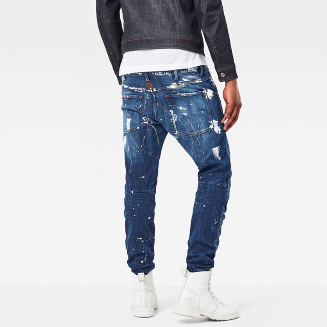 G-STAR RAW - 値下げ G-STAR 5620 3D Slim ペイント加工 ストレッチジーンズの通販 by ピース's shop ...