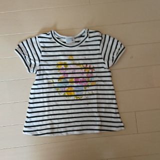 ハッカベビー(hakka baby)のhakkababy AﾗｲﾝTシャツ(Tシャツ/カットソー)