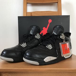 ナイキ(NIKE)のsk2様 JORDAN4 ジョーダン4 OREO 27.5CM US9.5(スニーカー)