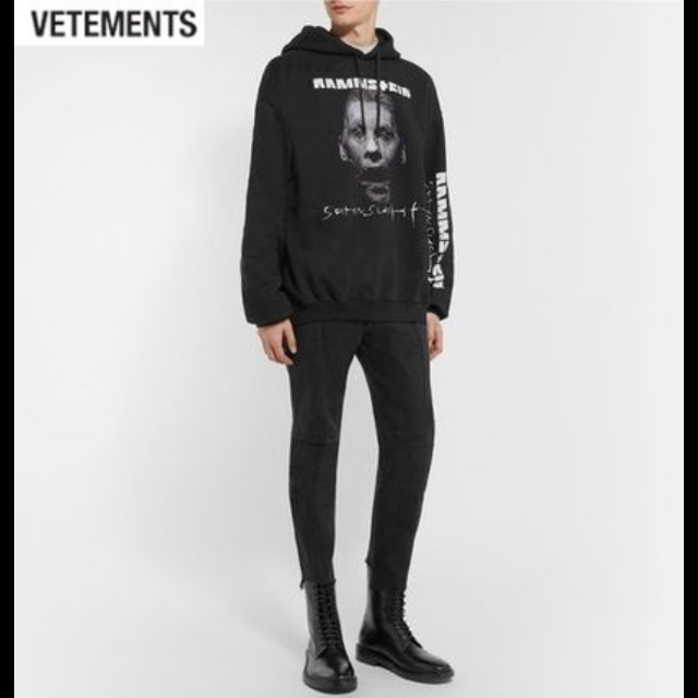 Vetements rammstein パーカー