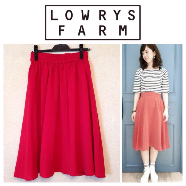 LOWRYS FARM(ローリーズファーム)の今季✴︎ミディフレアスカート レディースのスカート(ひざ丈スカート)の商品写真