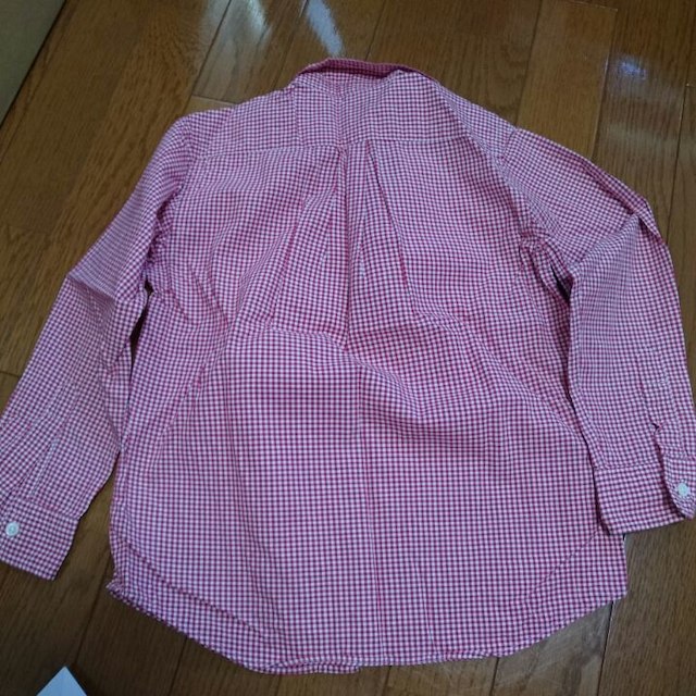 Ralph Lauren(ラルフローレン)のラルフローレン🎵赤ギンガムチェックシャツsize120 キッズ/ベビー/マタニティのキッズ服男の子用(90cm~)(Tシャツ/カットソー)の商品写真