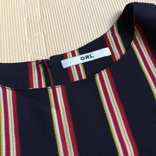 GRL(グレイル)のグレイル▶︎ストライプトップス レディースのトップス(Tシャツ(半袖/袖なし))の商品写真