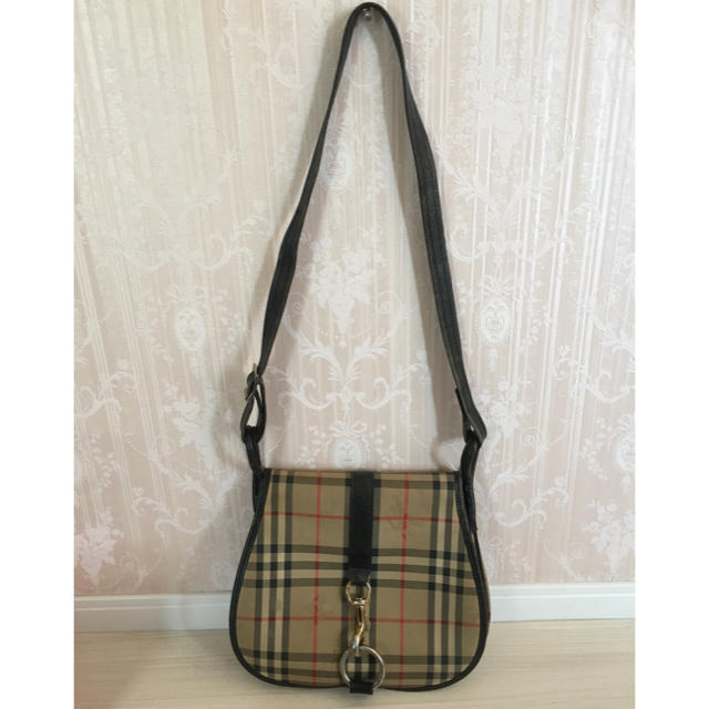 BURBERRY(バーバリー)の7000円→5000円♡ビンテージ♡ Burberry ショルダー レディースのバッグ(ショルダーバッグ)の商品写真