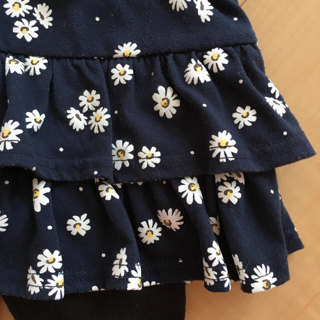 レギンス付きスカート80センチ キッズ/ベビー/マタニティのベビー服(~85cm)(スカート)の商品写真