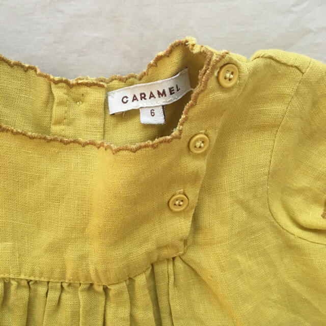 Caramel baby&child (キャラメルベビー&チャイルド)のcaramel ワンピース 6m キッズ/ベビー/マタニティのベビー服(~85cm)(ワンピース)の商品写真