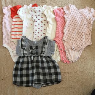 ベビーギャップ(babyGAP)の60〜70 女の子まとめ売り(ロンパース)