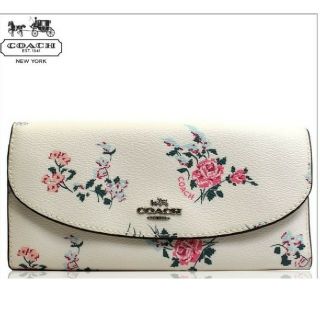 コーチ(COACH)のCAN様専用花柄★コーチ COACH 長財布 フローラル(財布)