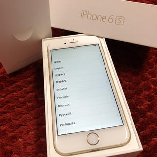 アイフォーン(iPhone)の極美品 iPhone6s 64gb SIMフリー(スマートフォン本体)