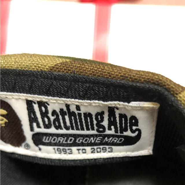 A BATHING APE(アベイシングエイプ)のA BATHING APE キャップ メンズの帽子(キャップ)の商品写真