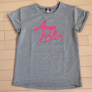 アナップ(ANAP)のANAP 未使用 アナップガール グレーTシャツ サイズXS大きめ(Tシャツ/カットソー)