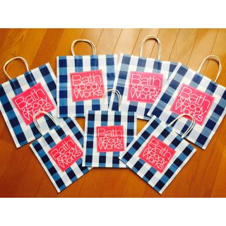 バスアンドボディーワークス(Bath & Body Works)のBath & Body Works ショッパー7枚セット(ショップ袋)