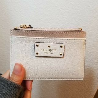 ケイトスペードニューヨーク(kate spade new york)の◎新品送料込/kate spade/バイカラー/パスケース/コインケース(名刺入れ/定期入れ)