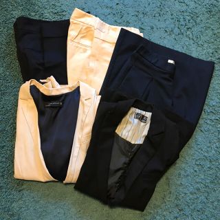 ザラ(ZARA)のZARA セット売り 5点 ジャケット パンツ ズボン(テーラードジャケット)