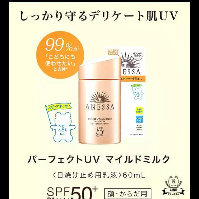 ANESSA(アネッサ)の新品未開封 資生堂 アネッサ 2018年新商品 パーフェクトUV SPF50 コスメ/美容のボディケア(日焼け止め/サンオイル)の商品写真