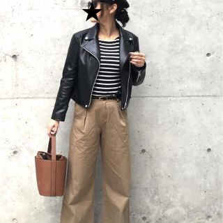 マウジー(moussy)のマウジー ライダース 美品★M(ライダースジャケット)