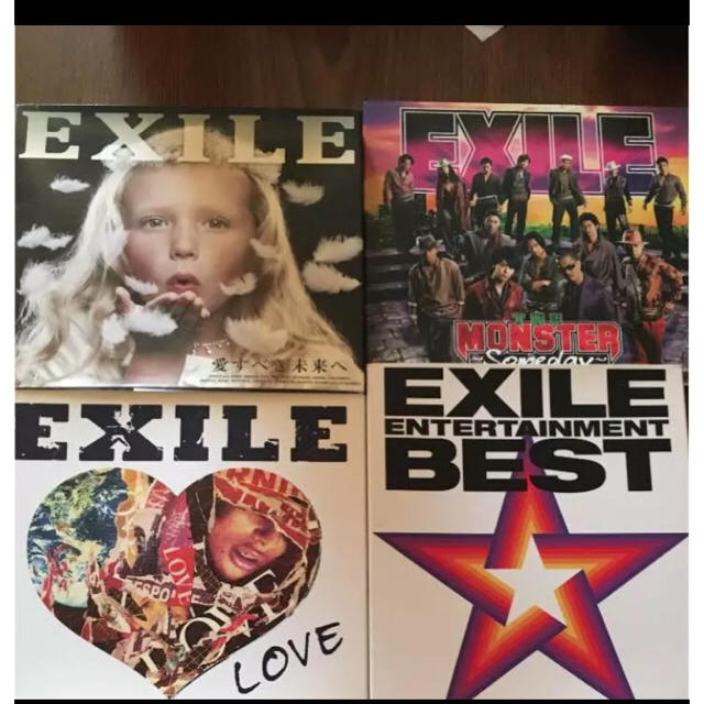 EXILE(エグザイル)のEXILE アルバム 7セット エンタメ/ホビーのDVD/ブルーレイ(ミュージック)の商品写真