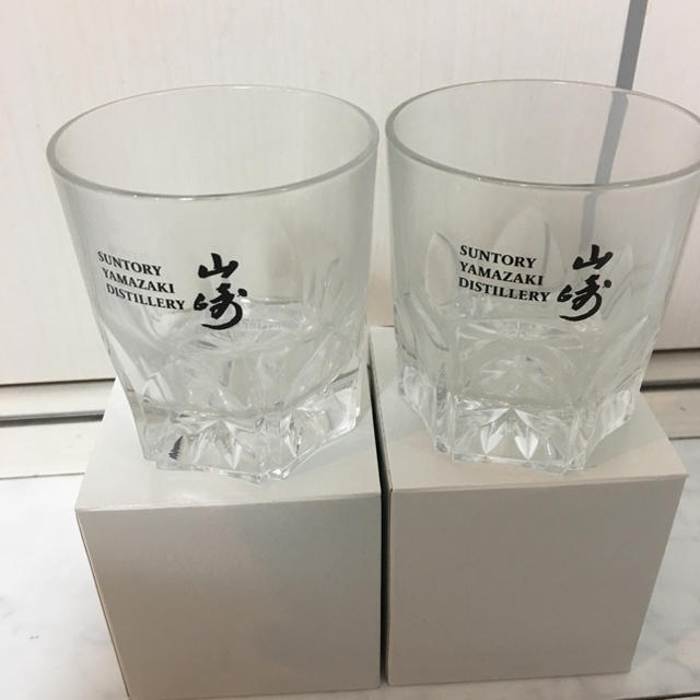 新品 非売品 SUNTORY 山崎 サントリー ウィスキー ロックグラス