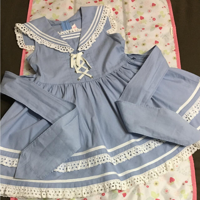 Shirley Temple(シャーリーテンプル)のShirley  Temple  ワンピース  100 キッズ/ベビー/マタニティのキッズ服女の子用(90cm~)(ワンピース)の商品写真