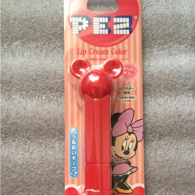 Disney(ディズニー)のディズニー PEZ リップクリーム 新品 コスメ/美容のスキンケア/基礎化粧品(リップケア/リップクリーム)の商品写真