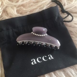 アッカ(acca)のacca ビジュークリップ(バレッタ/ヘアクリップ)